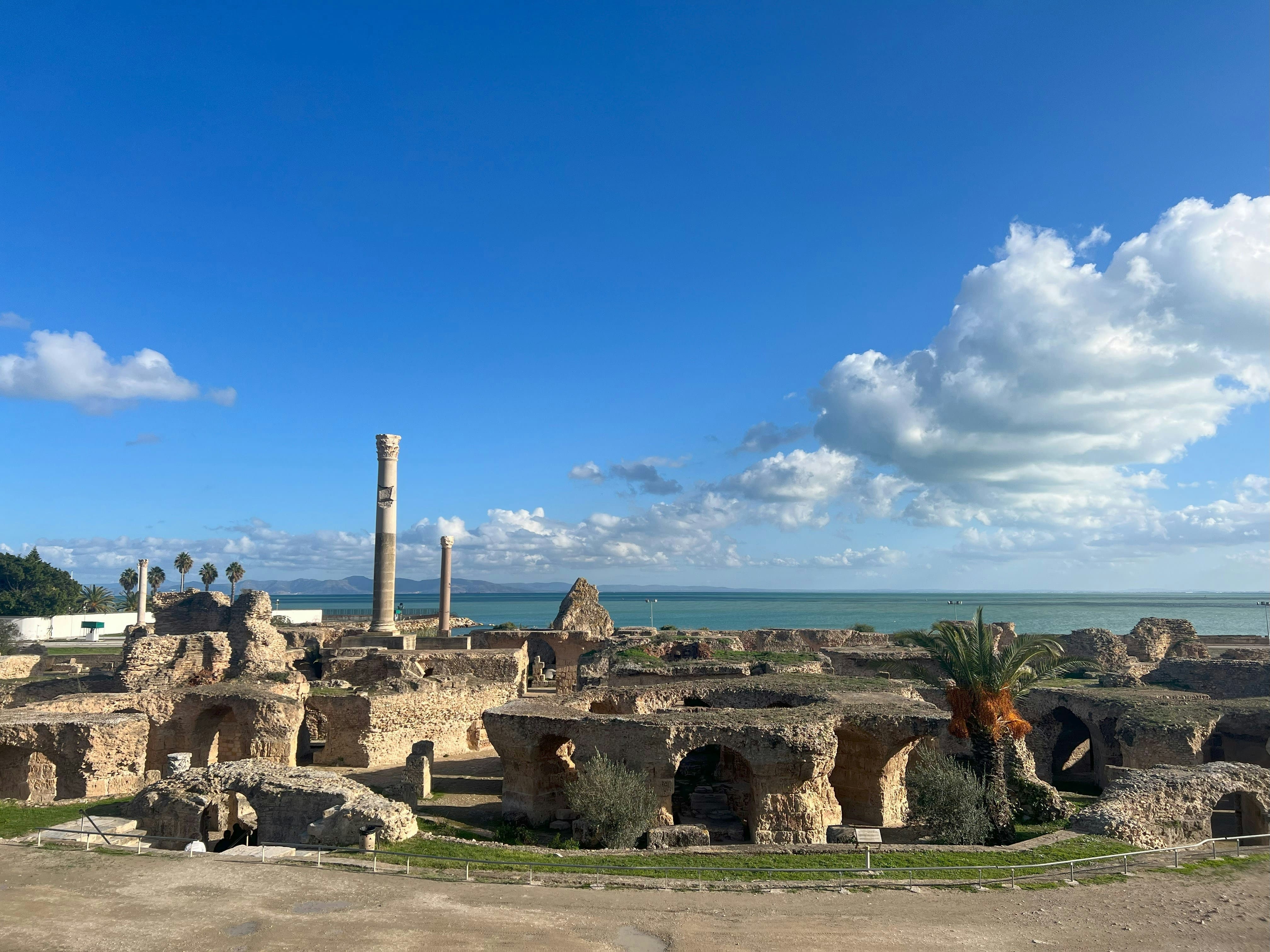Ruins of Carthage near Tunis, Tunisia