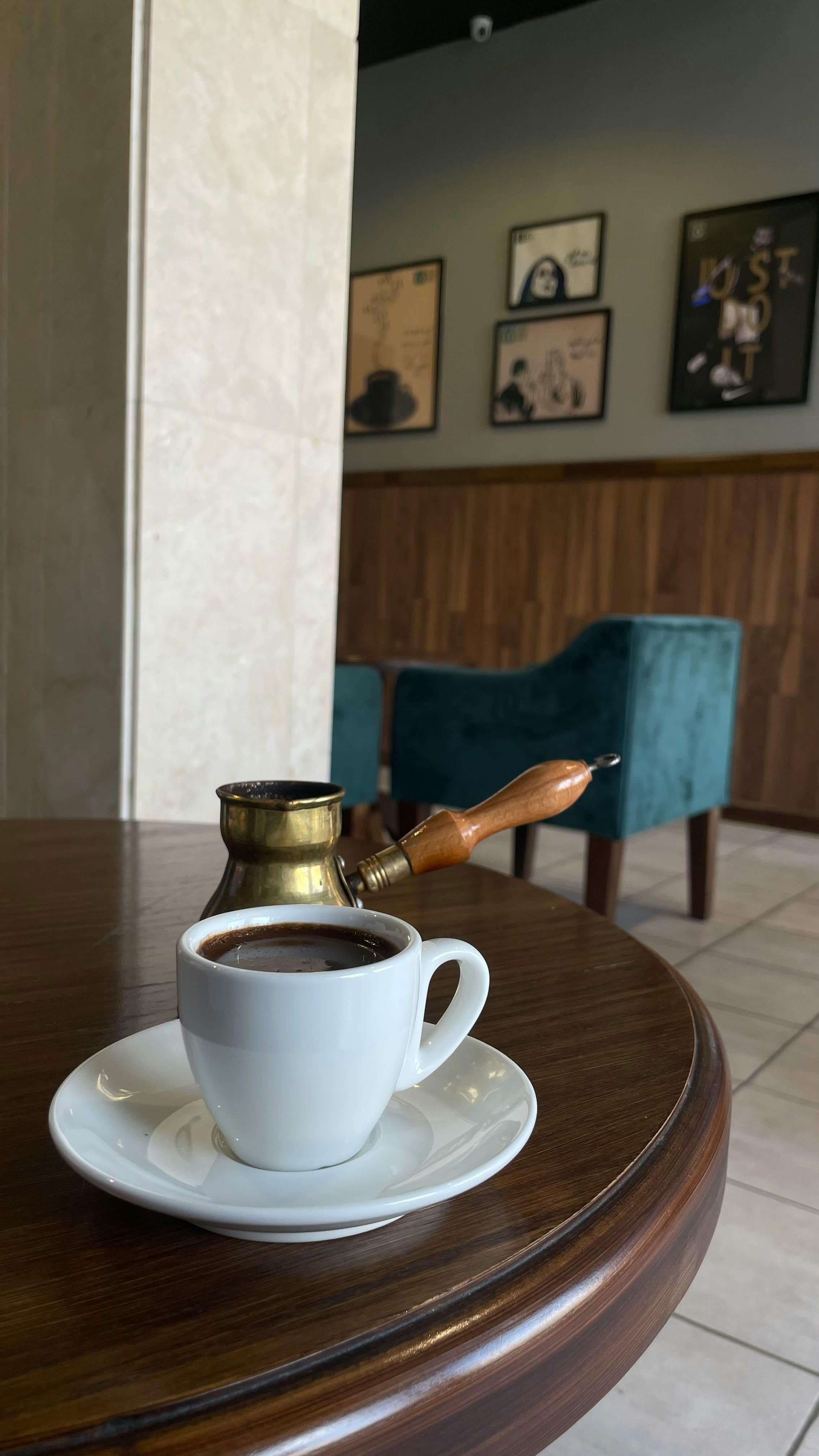 Traditional Tunisian café in the medina